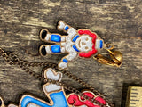 Vtg Raggedy Ann Andy Doll Pin Necklace Jewelry Lot Collectible!