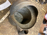 Vtg Lawson galvanized metal oil can Service Gas Station Petroliana Collector