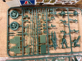 Vintage Zvezda Italeri Model Kit 1/35 Scale Soviet Red Army Field Anti-Tank WW2