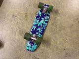 VTG Cliche Penny Board Skateboard Cruiser Rare Decal Tropical Design 22"