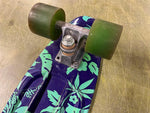 VTG Cliche Penny Board Skateboard Cruiser Rare Decal Tropical Design 22"
