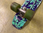 VTG Cliche Penny Board Skateboard Cruiser Rare Decal Tropical Design 22"