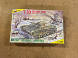 Vintage Zvezda Model Kit 1/35 Scale Russian WWII T-60 Soviet Light Tank Tracks