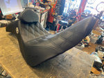 Pro Series SDC Performance Grip Seat Harley Backrest Lattice Lumbar FL/FX 18-24