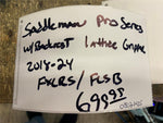 Pro Series SDC Performance Grip Seat Harley Backrest Lattice Lumbar FL/FX 18-24