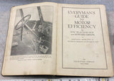 1922 Everyman's Guide Motor Efficiency Model T Auto Truck Manual Book Repair Rod