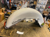 OEM Front Fender White Harley Police Emblems Trim Factory 1980-2013 FLH Glide