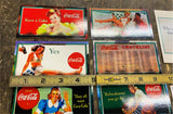 Vtg Coca Cola Postcards advertising Cards Navy ww2 girls Soda collector lot!