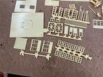 1973 ARIFIX BRITAIN PLASTIC CONSTR. WWII AIRFIELD CONTROL TOWER