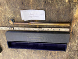 Brass Army U.S Schrader Tire Air Pressure Gauge Ordnance Dept Willys Jeep Truck