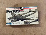 Vintage MPC Model Kits Air Compat Collection 1/72 Scale Fw 189 Flying Eagle