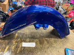 Blue Front Fender W Trim Harley Road King Touring FLHR 2013< OEM Emblems Light