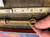 Army U.S Schrader Tire Air Pressure Gauge Ordnance Dept Willys Jeep Truck Brass