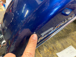 Blue Front Fender W Trim Harley Road King Touring FLHR 2013< OEM Emblems Light