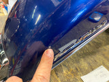Blue Front Fender W Trim Harley Road King Touring FLHR 2013< OEM Emblems Light