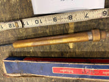 Army U.S Schrader Tire Air Pressure Gauge Ordnance Dept Willys Jeep Truck Brass