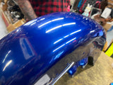 Blue Front Fender W Trim Harley Road King Touring FLHR 2013< OEM Emblems Light