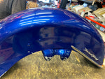 Blue Front Fender W Trim Harley Road King Touring FLHR 2013< OEM Emblems Light