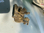 Vtg Brass Letter Holder Mail Desktop Paul Revere Colonial Work home office