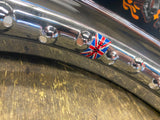 England 2.50x18 WM2.5 Chrome Wheel Rim 40 spoke Triumph Bsa Norton Motorcycle!