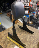 OEM Harley Detachable Sissybar Heritage Softail Fatboy Black FXST Pass Backrest!