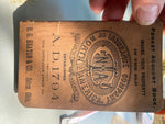 Antique Insurance Note Pad 1889 R. G. Heaton & Co. Salem Oh