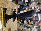 OEM Harley Detachable Sissybar Heritage Softail Fatboy Black FXST Pass Backrest!