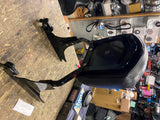 OEM Harley Detachable Sissybar Heritage Softail Fatboy Black FXST Pass Backrest!