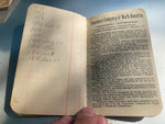 Antique Insurance Note Pad 1889 R. G. Heaton & Co. Salem Oh