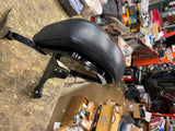 OEM Harley Detachable Sissybar Heritage Softail Fatboy Black FXST Pass Backrest!