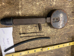 Arsco NY Compression Vacuum Tester Vtg Tool Antique Advertising Sign Oil Gas CAn