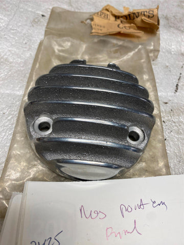 Vtg NOS Ribbed Points Timer Cover Triumph Trident Bsa Rocket 3 T150 A75 Accessor