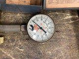 Hastings Compression Vacuum Tester Vtg Tool Antique Box Adverti Sign Oil Gas CAn