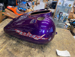 Concord Purple Road King Gas Fuel Tank Factory 2002 FLHR Harley Twin Cam