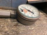 Hastings Compression Vacuum Tester Vtg Tool Antique Box Adverti Sign Oil Gas CAn