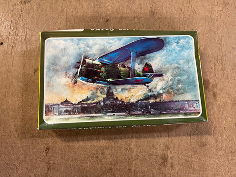 SMER 1/72 Model Kit Polikarpov-I-153 Cajka Soviet BiPlane Fighter New
