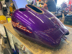Concord Purple Road King Gas Fuel Tank Factory 2002 FLHR Harley Twin Cam