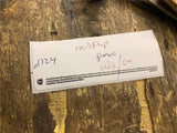 Vtg Oldsmobile GM Peace Sign Mudflap White Bicycle Motorcycle 1950's