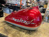 Sierra Red Silver Road King Gas Fuel Tank Factory 2004 FLHR Harley Twin Cam Nice