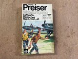 Preiser Miniatures 1/72 Scale Luftwaffe Deutsches Reich 1935-45 Model Kit