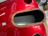 Sierra Red Silver Road King Gas Fuel Tank Factory 2004 FLHR Harley Twin Cam Nice