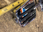 OEM GENUINE HARLEY CHROME RUBBER NOSTALGIC MINI FOOTBOARDS FOOTPEGS WIDE HIGHWAY
