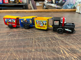 Vintage Wind Up ZIG-ZAG Western #970 Comic Express Tin Toy Tested Works