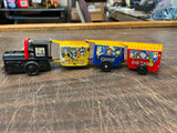 Vintage Wind Up ZIG-ZAG Western #970 Comic Express Tin Toy Tested Works