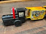 Vintage Wind Up ZIG-ZAG Western #970 Comic Express Tin Toy Tested Works