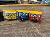 Vintage Wind Up ZIG-ZAG Western #970 Comic Express Tin Toy Tested Works