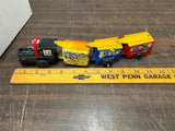 Vintage Wind Up ZIG-ZAG Western #970 Comic Express Tin Toy Tested Works