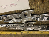 Gas tank Emblems Harley Touring FLH Glide Script OEM Street Road Ultra Classic