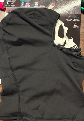 HAIR GLOVE WINTER WEIGHT BLACK BALACLAVA