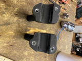Harley 18^ M8 Softail Black Oem Handlebar Risers Street Bob FXBB FXLR FXBR